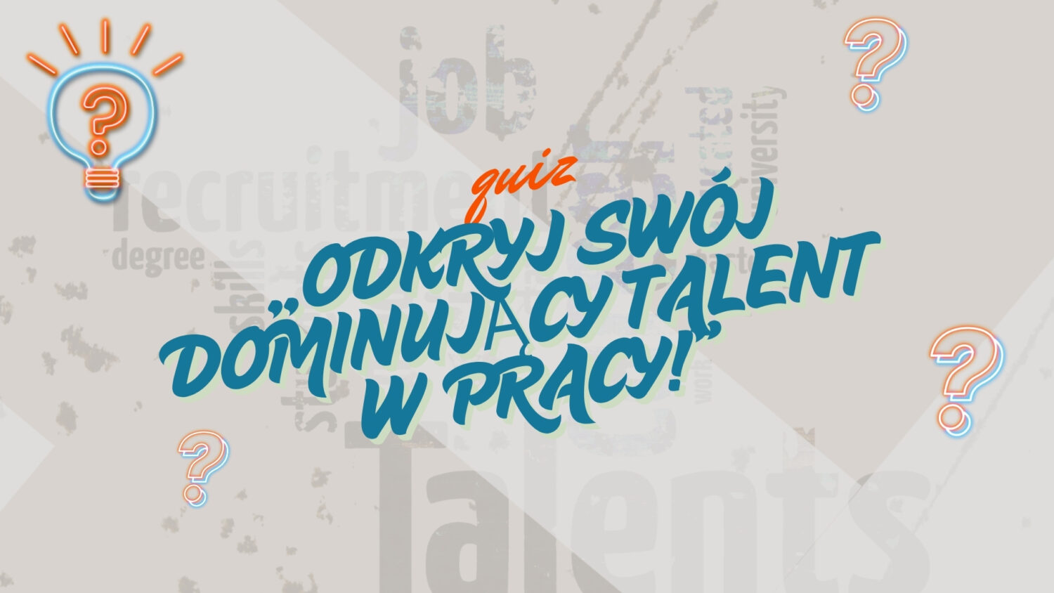 baner zachęcający do wykonania quizu.